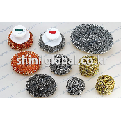 Steel wool sponge for kitchen