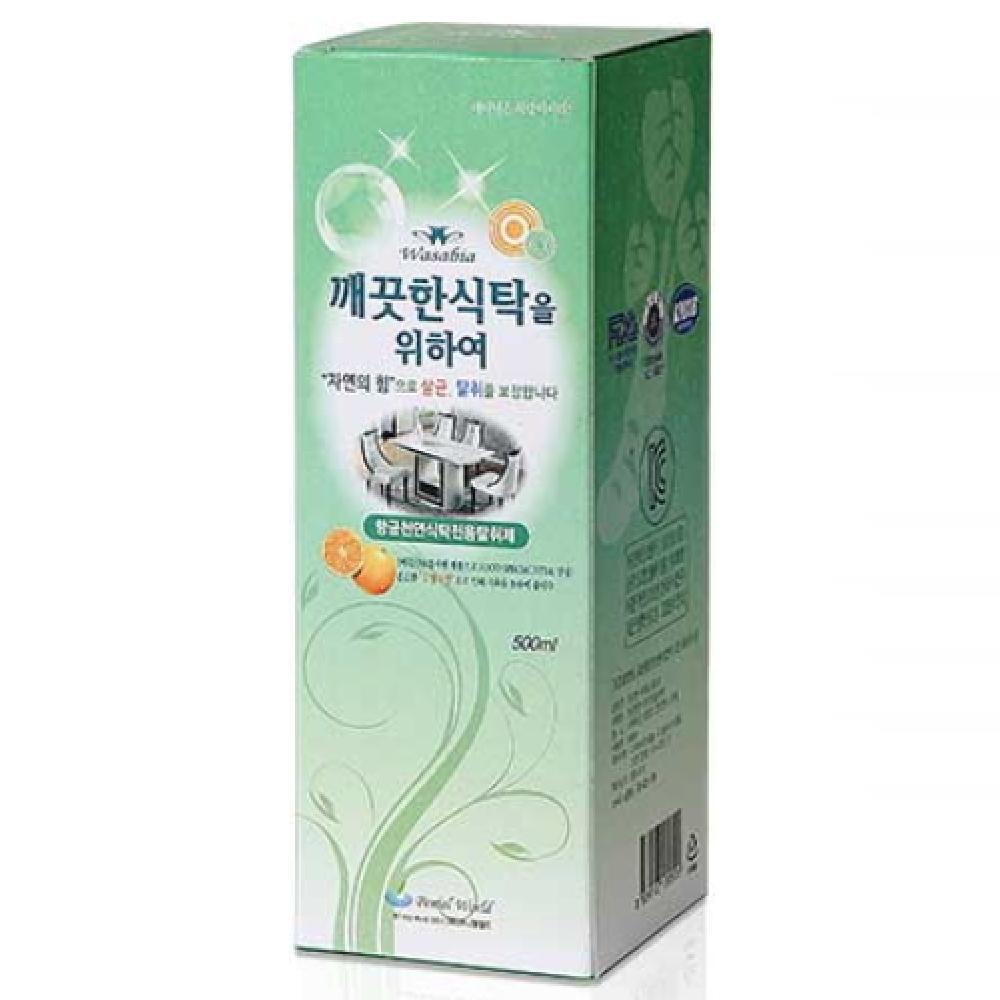 To clean the table antibacterial deodorizer