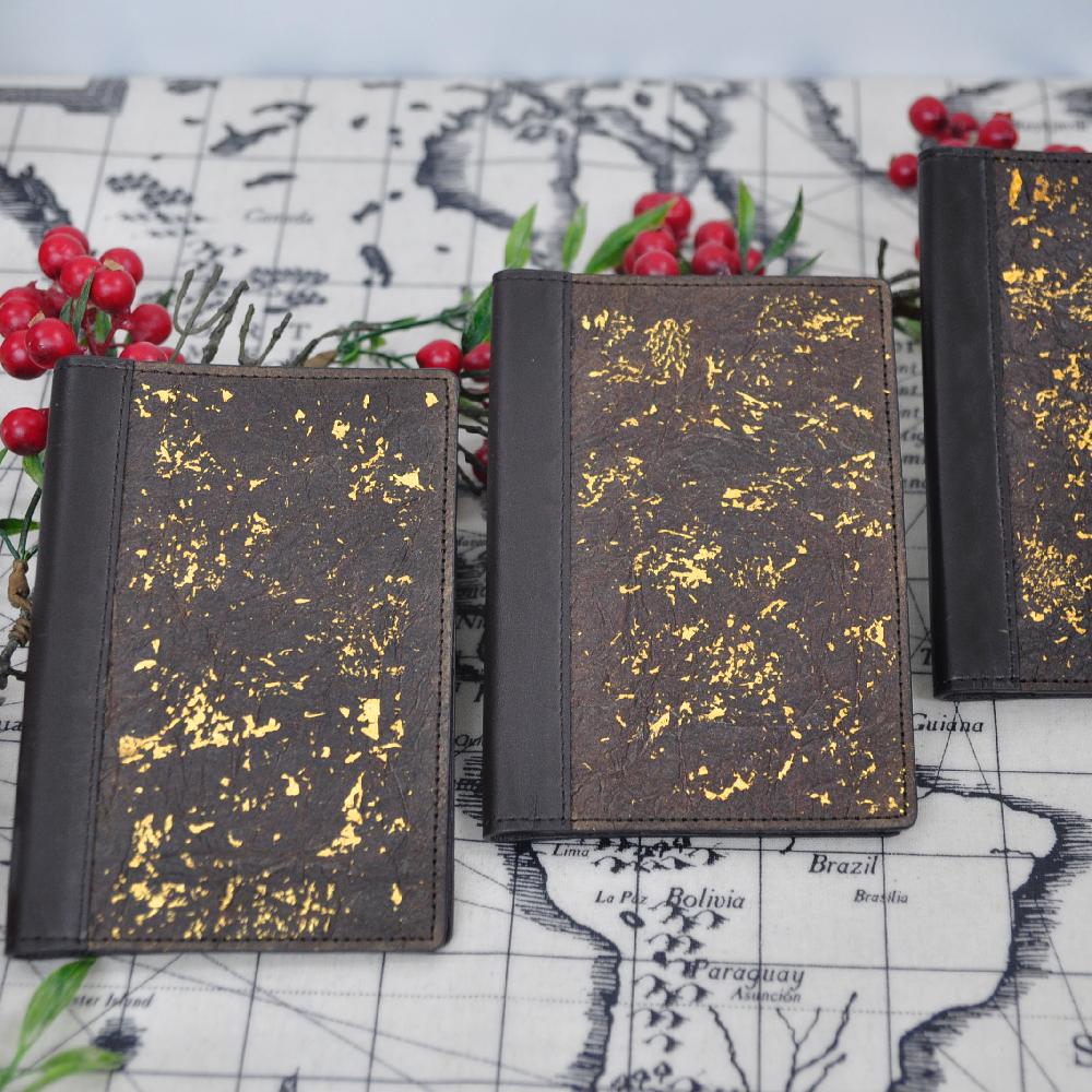Korea Ottchil Gilded Hangi Passport Wallets
