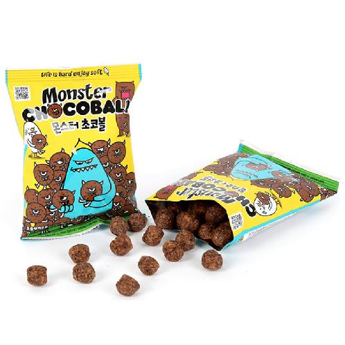 Sweet Monster Chocoball | Moist and soft new texture, Easy to carry, Delicious snacks for all men and women, young and old