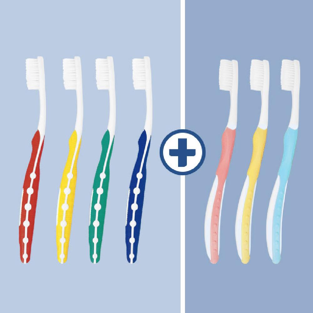 My denti Toothbrush 4+3