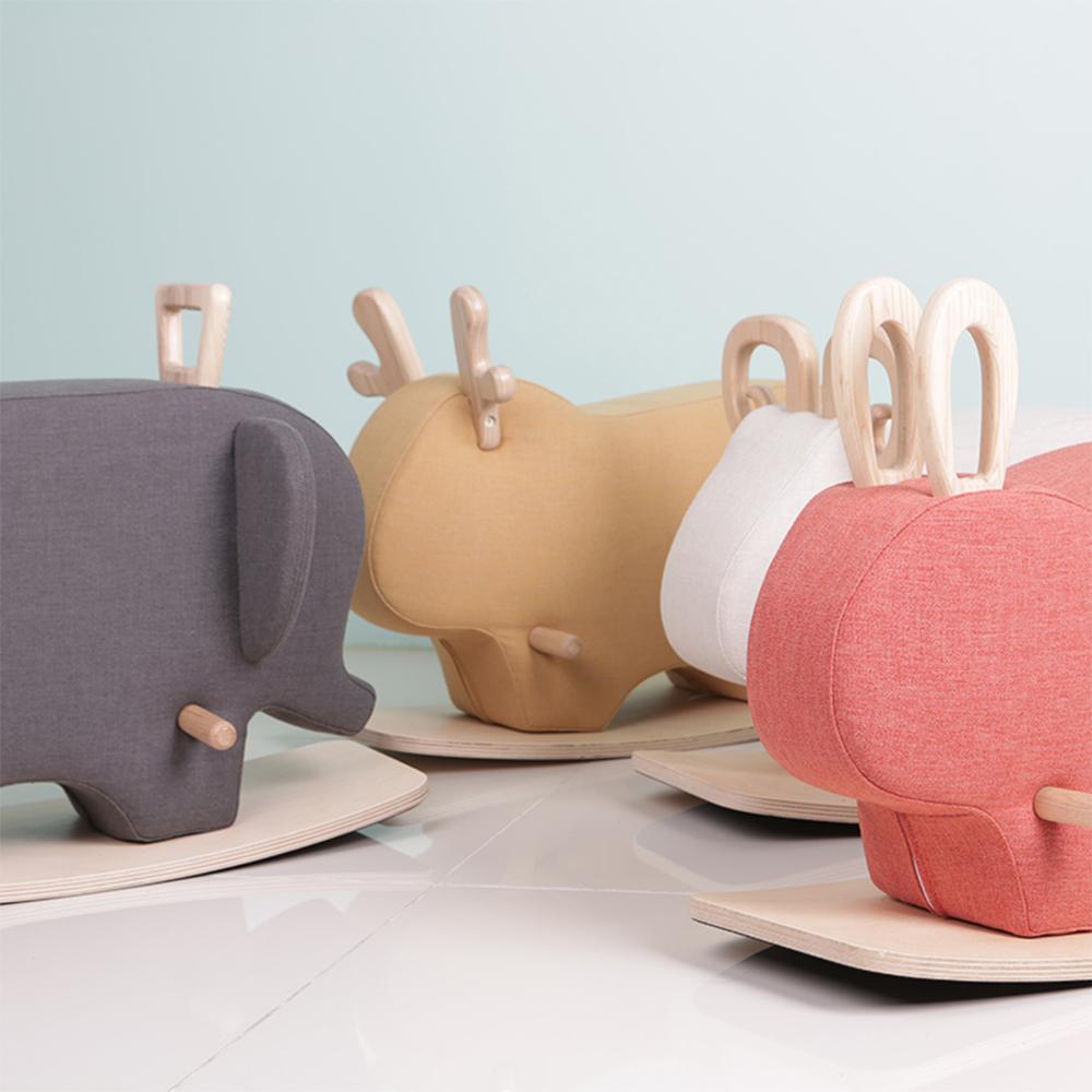 Rocker Animal Sheep Deer Elephant Rabbit Craftsman