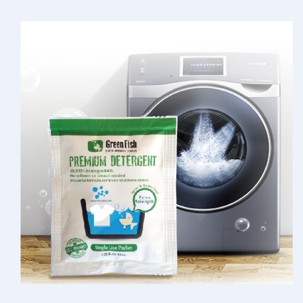 Green Fish Premium Single Use Packets detergent
