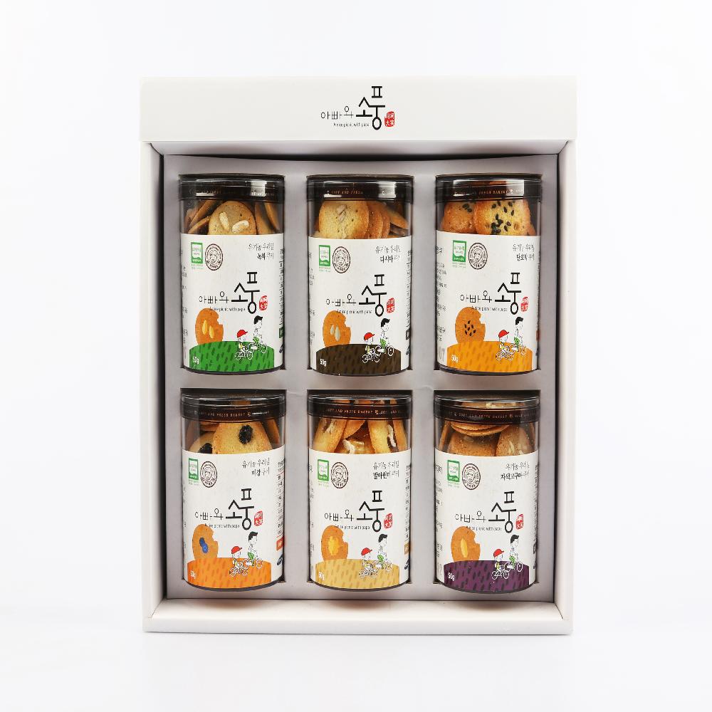 Organic Korean wheat Cookie Gift set