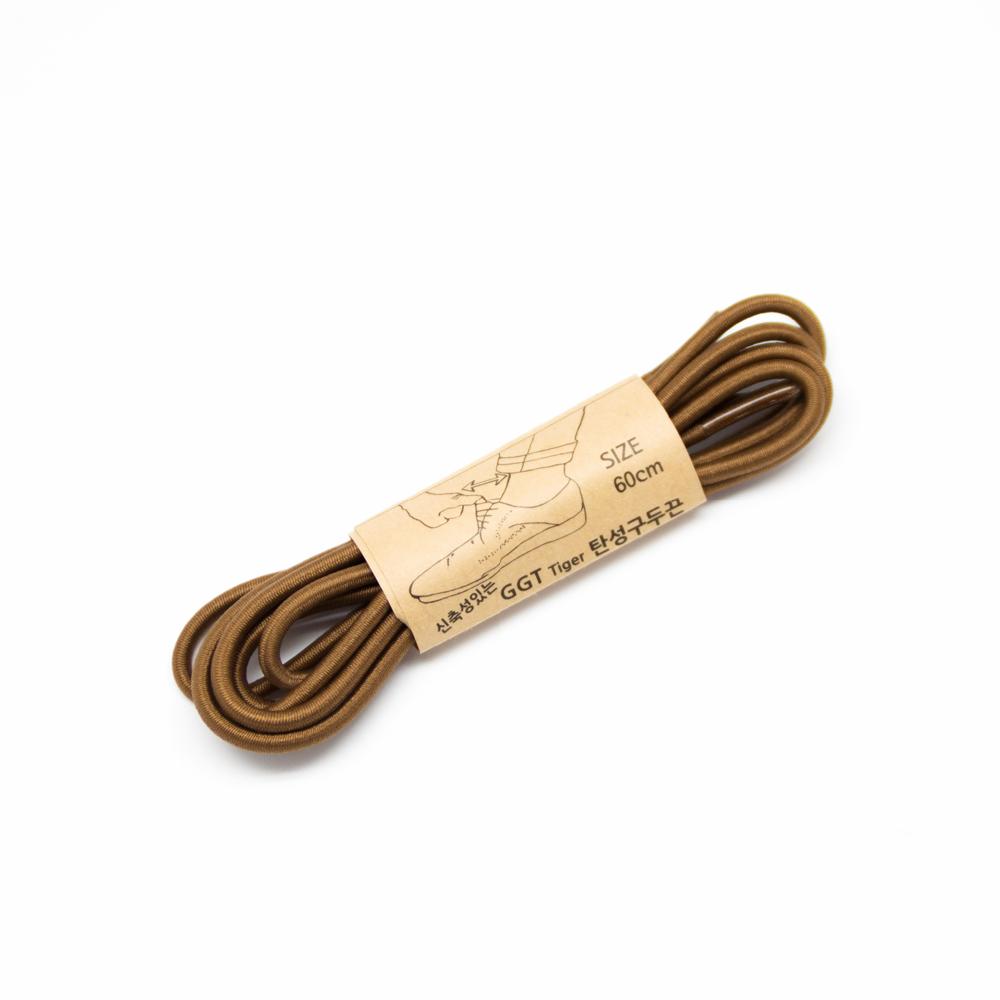 GGT Tiger Unisex Dress Shoes Shoelaces Rubber Elastic Flat 1 Pair (4 types)