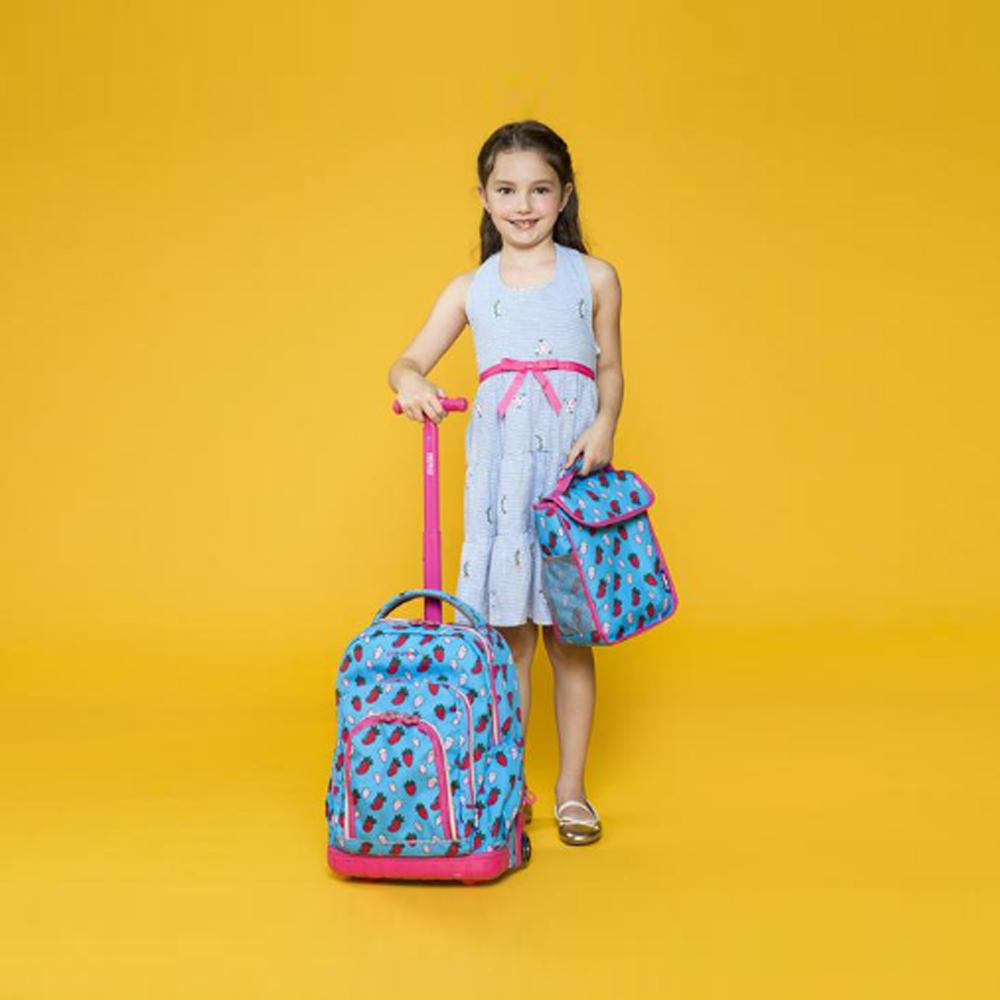 J WORLD NEWYORK Rolling Backpack with lunch bag RBS-16LSP