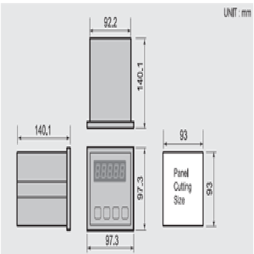 Weighing Scales MI-710 for Platform, Animal, Testing Weighing