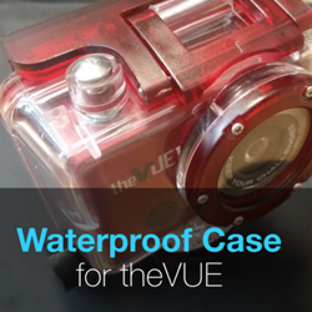 Waterproof Case Red for theVUE1