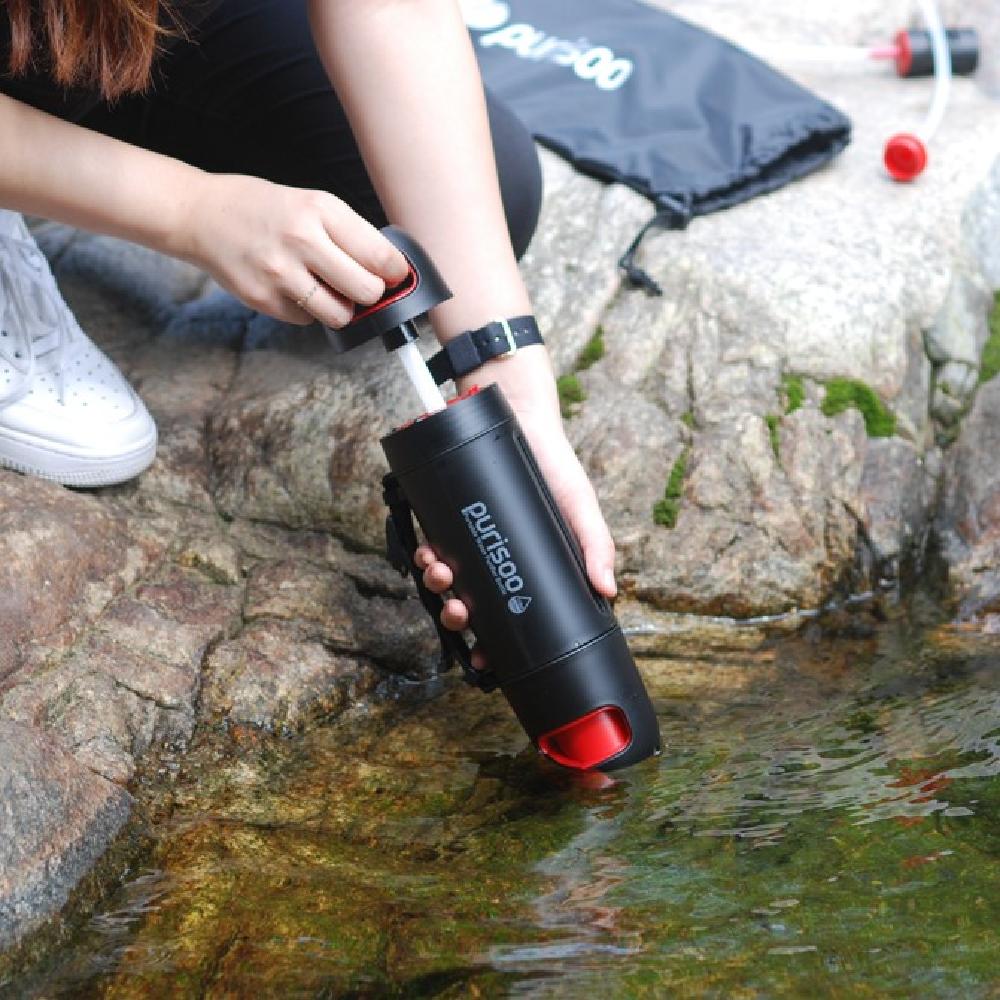 Portable Water Purifier Bottle Filter