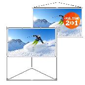 [JaeilPLM] 2-in-1 Portable Projector Screen_80-inch