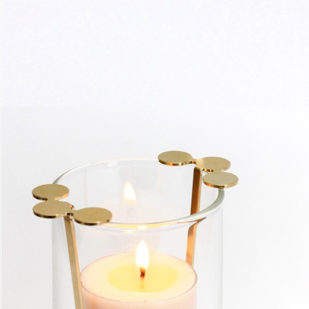oriental incense T-light candle burner set