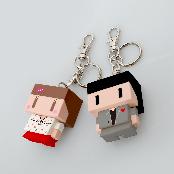 KIKAKUV Custom Keyring(2,4cm)