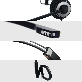 detail image3 IPD IPH-160 Professional Monaural Noise cancelling Call center/Office Headset with U10 bottom cable