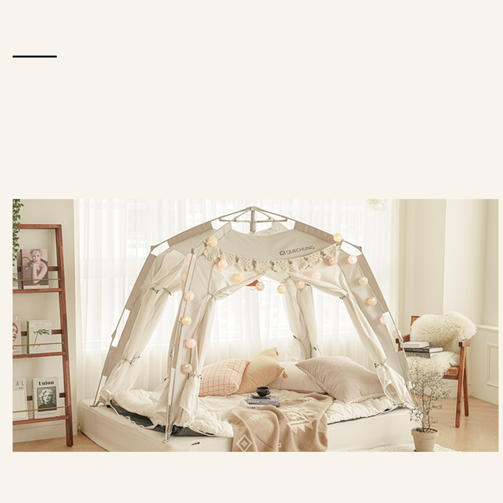 one-touch camping tent (queen)