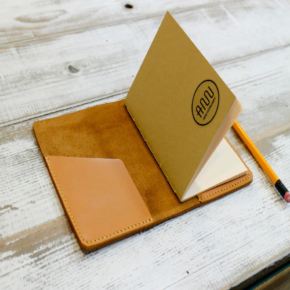 AMU CONCEPT note leather case