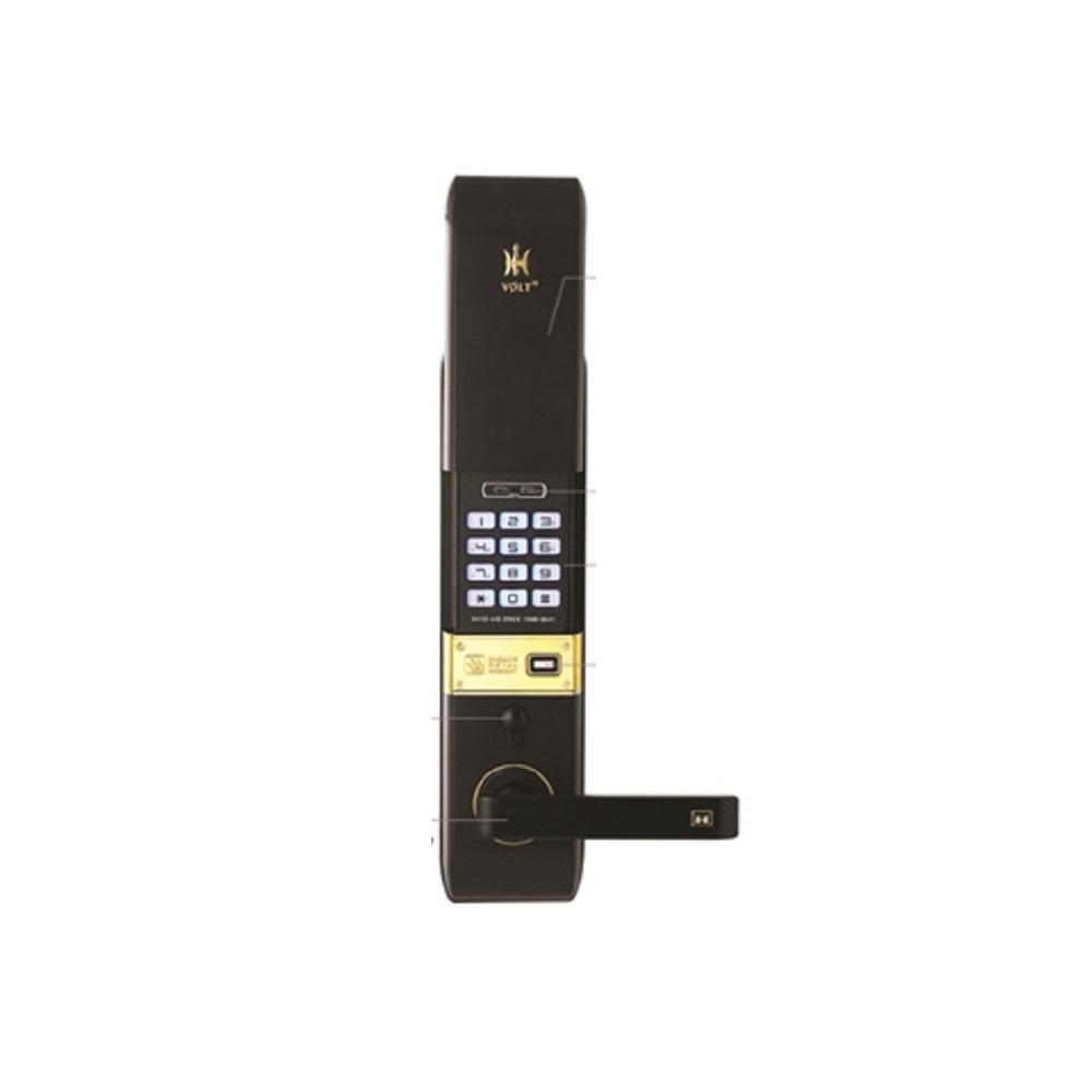 H-GANG Volt 3D Smart Digital Door lock Keyless Entry Code PIN + Key + Emergency Key
