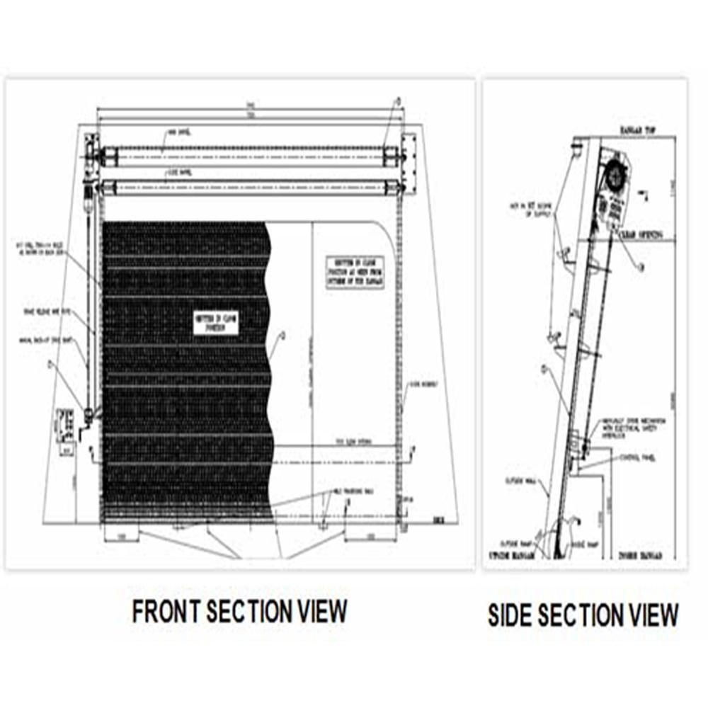 Helicopter Hangar Door