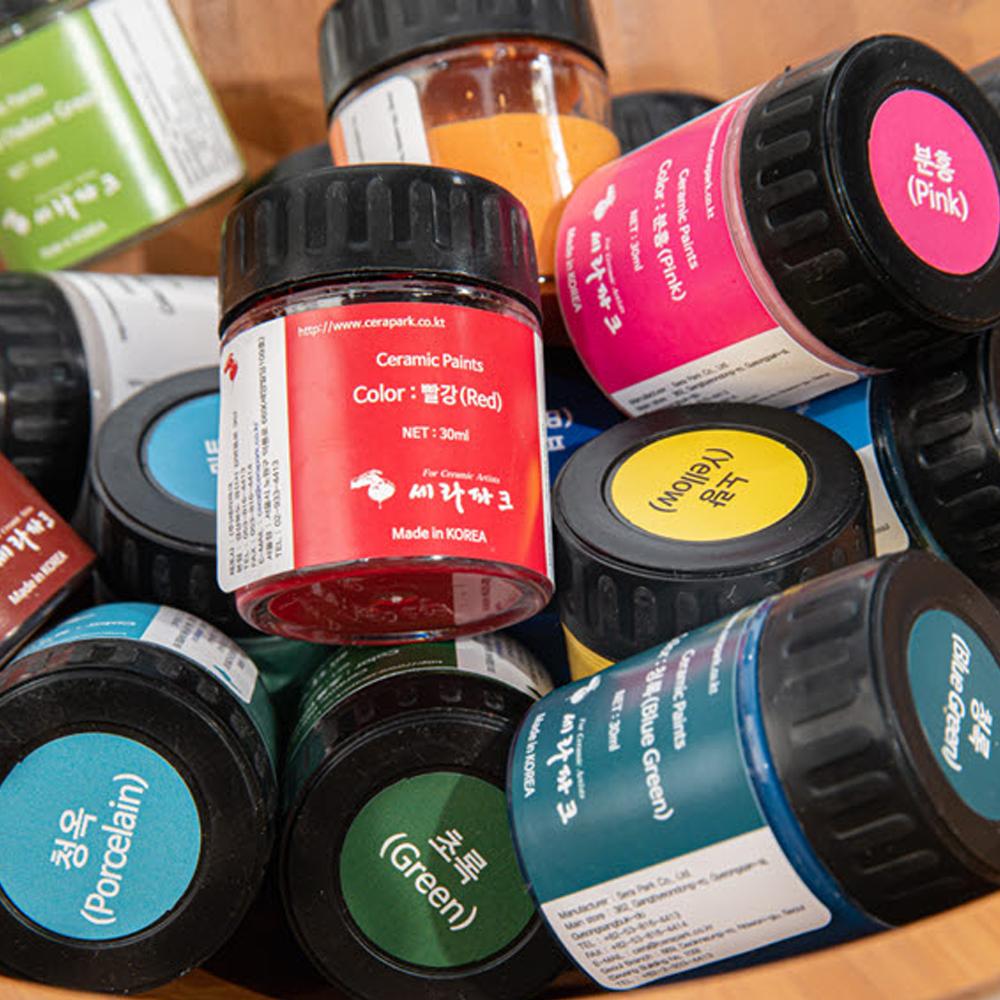 Ceramic Paints 16Color Set