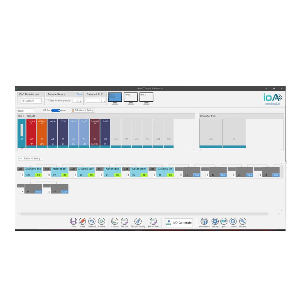 PLC electrical drawing automator (HESOFT - ioA)