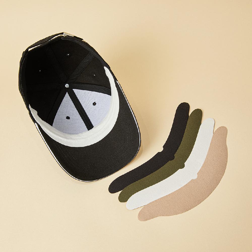 [JK CORP.] Hat Sweat Liner, Disposable Cap Sweatband_BLACK