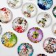 detail image5 Korean Folk Art Crystal Magnet paperweight for refrigerator, whiteboard, home, office, gift