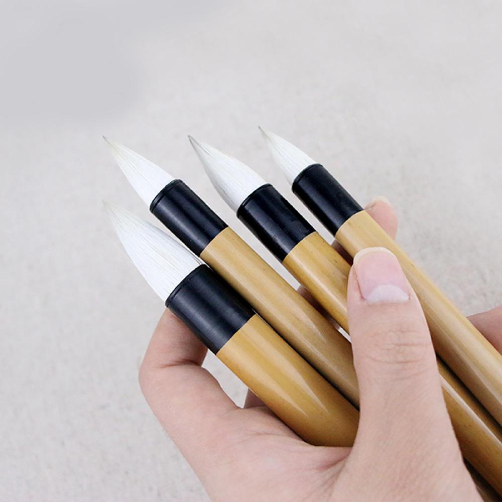 Korean Folk Art Quality Natural Wool Barim Shading Brush for Asian folk art, calligraphy, watercolor