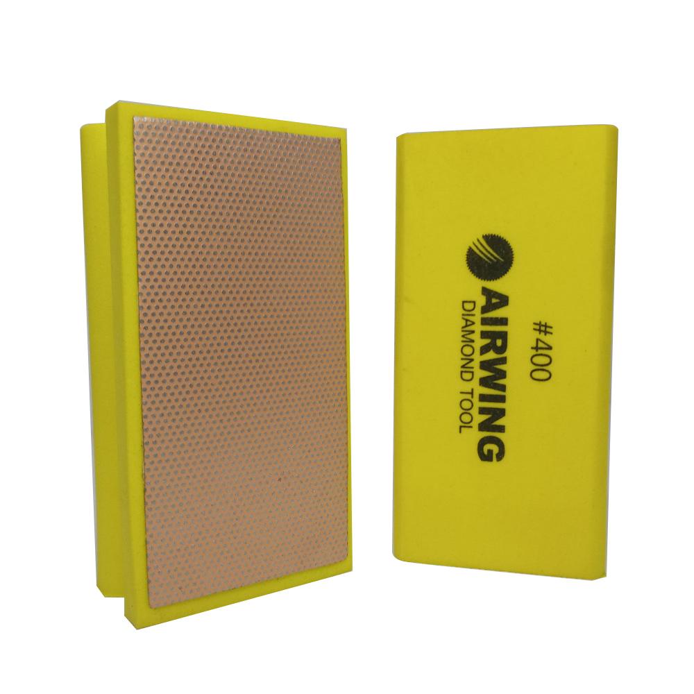 AIRWING Diamond Hand Pad For Granite Marble Glass Grinding Polishing Hand Pad