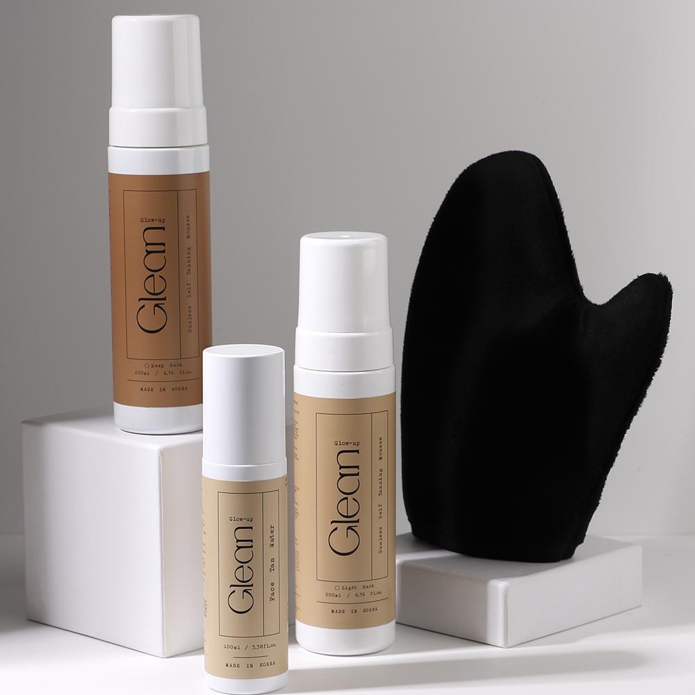 Gloves for glow-up self-tanning