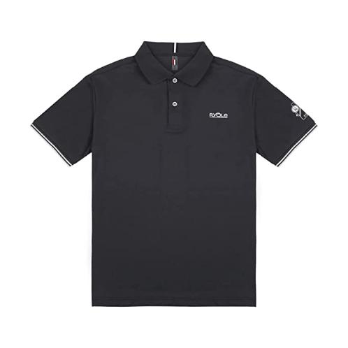 RYCLE Collared T-Shirts Recycled Material (3 Colors) | Perfect Sportswear, Soft Texture of Polyester | T-Shirts, Recycled, Sportswear, Recycled Tshirt, Black shirt