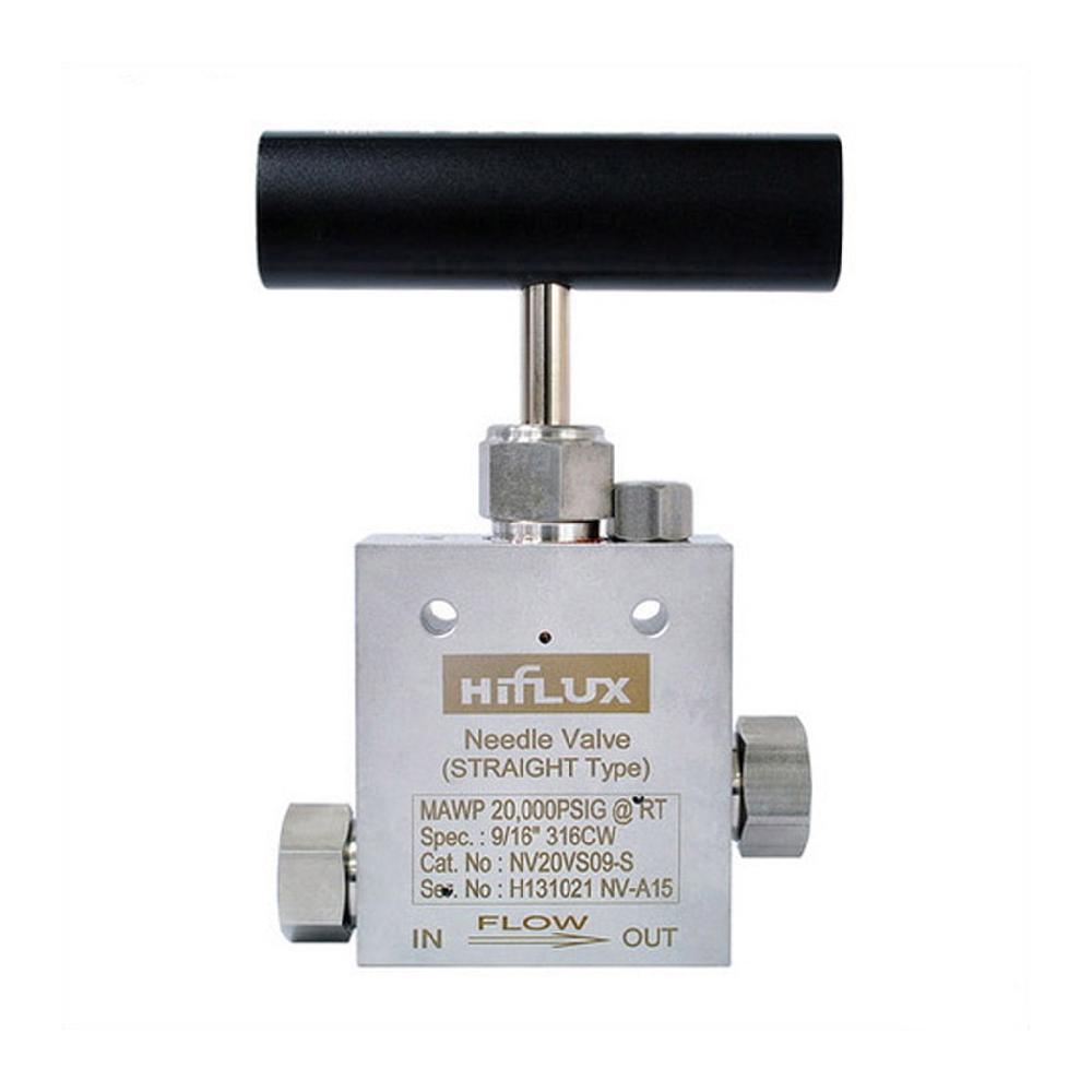 High Preesure Needle Valve - 20000psi - Straight Type - 9/16 inch