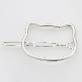 detail image2 Jinccecil Cat hairpin -Matte Silver