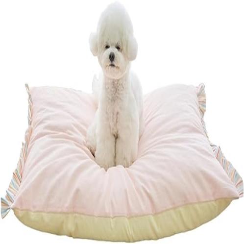 MOONGMING Pet Cushion for Summer/All Seasons, Safe Material, Comfortable Cushion for Dogs Puppies Ca
