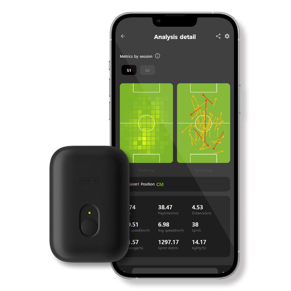 SOCCERBEE PRO 2 SET (GPS tracker + VEST)