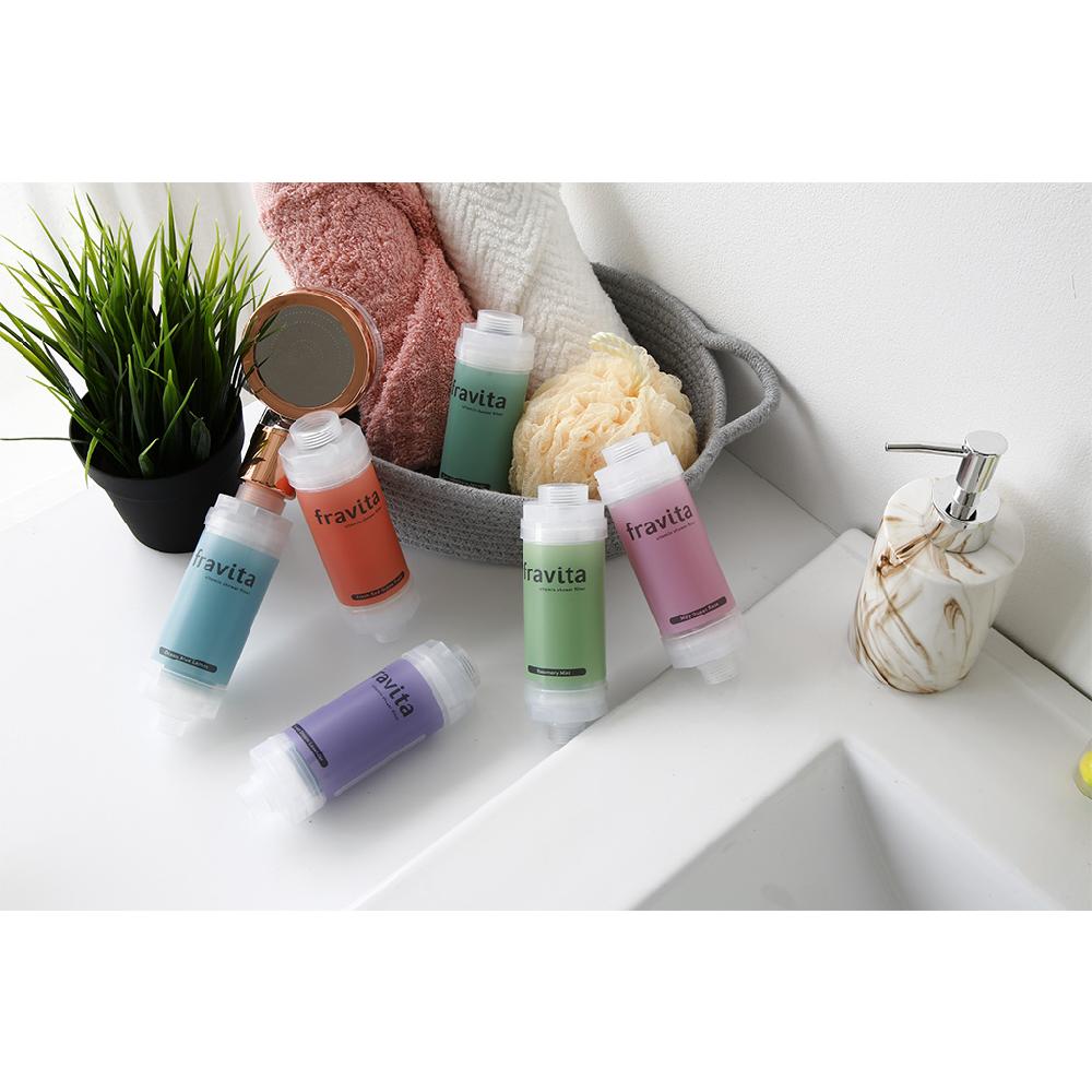 Fravita Vitamin Aroma Shower Filter #May Queen Rose