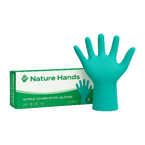 Nature Hands Biodegradable Nitrile Gloves | Biodegradable Nitrile Gloves  ,Latex-free Gloves  ,Cleaning Gloves,Biodegradable Nitrile Gloves  ,Latex-free Gloves  ,Cleaning Gloves